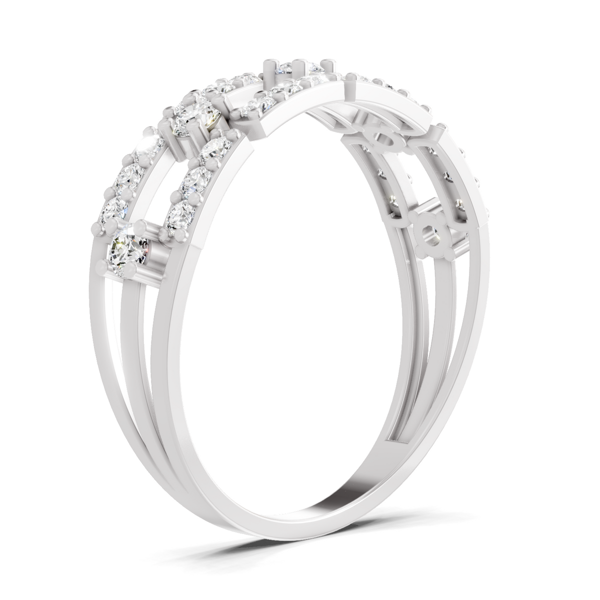 Gleaming Diamond Ring