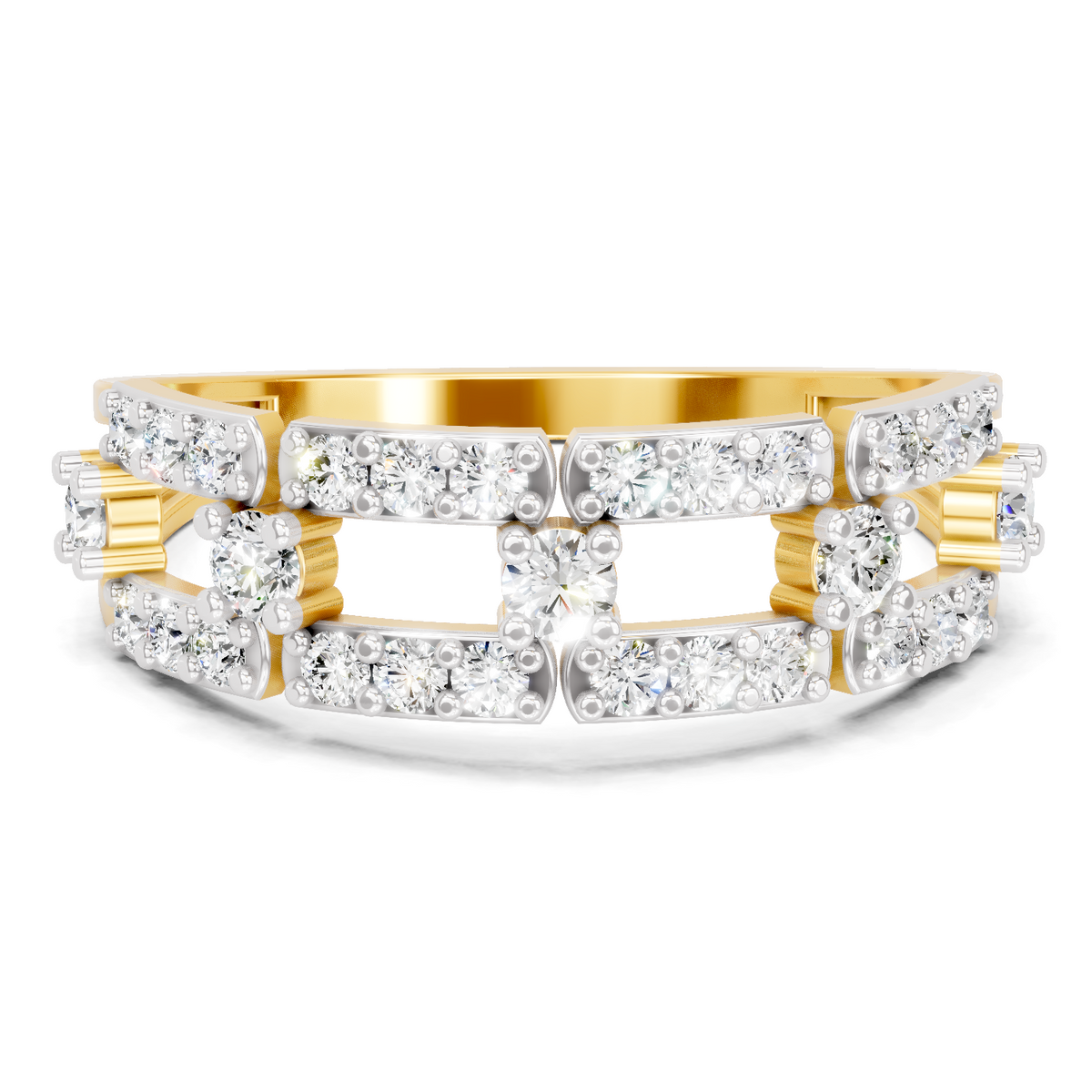 Gleaming Diamond Ring