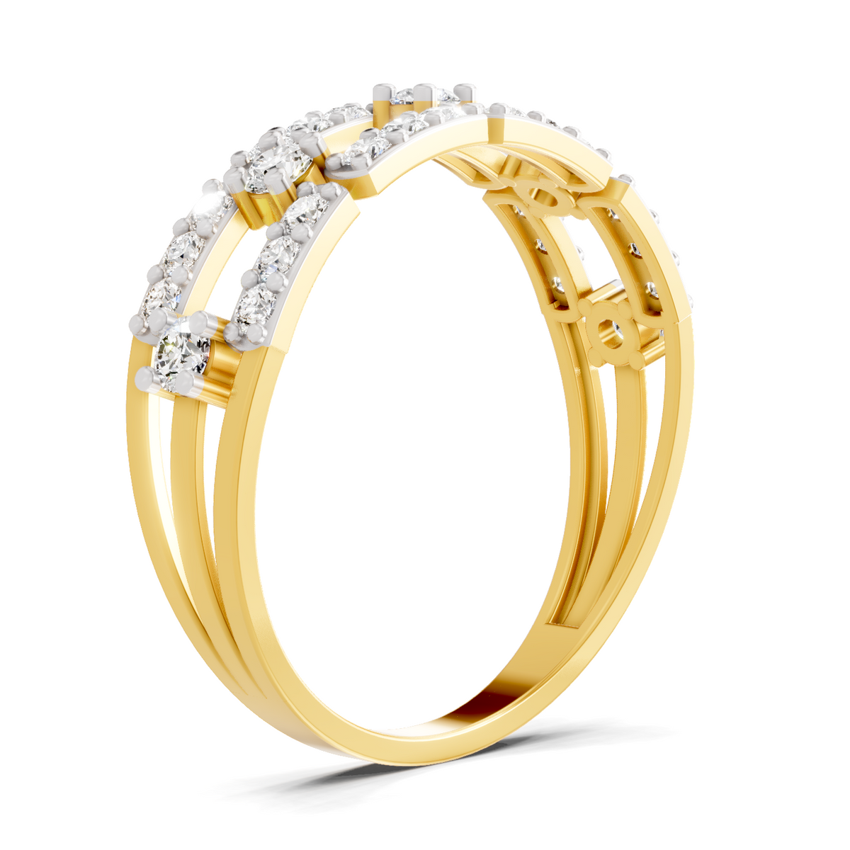 Gleaming Diamond Ring