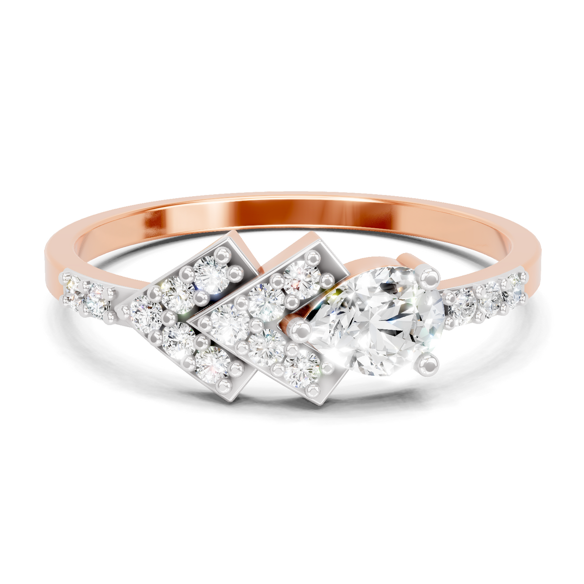 Timeless Pear Solitaire Diamond Ring