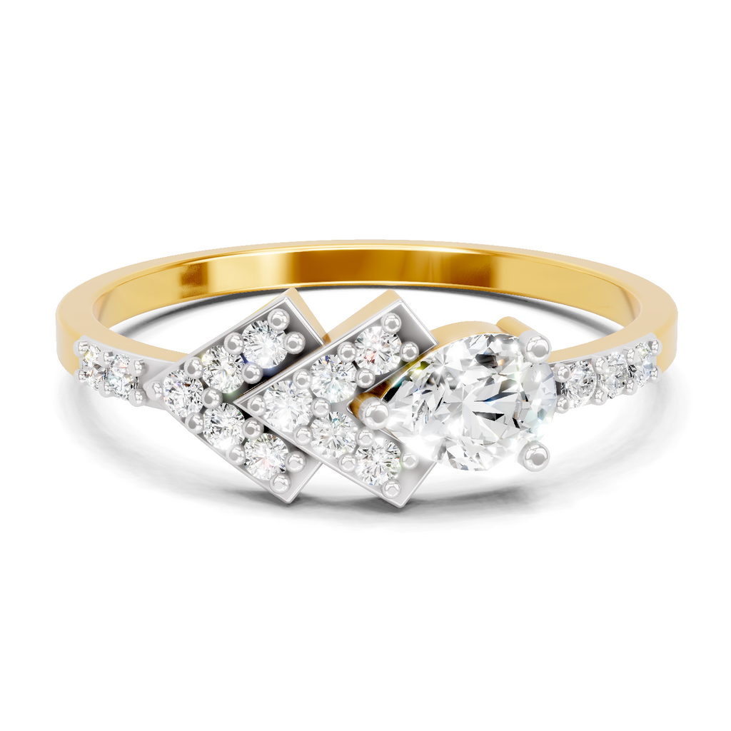 Timeless Pear Solitaire Diamond Ring
