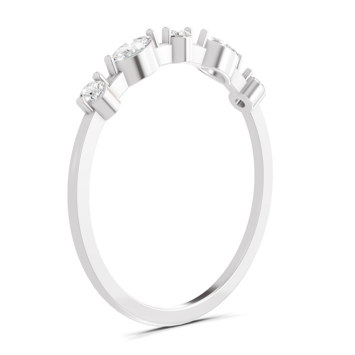 Sparkling Marquise Diamond Ring