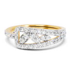 Glistening Cluster Diamond Ring