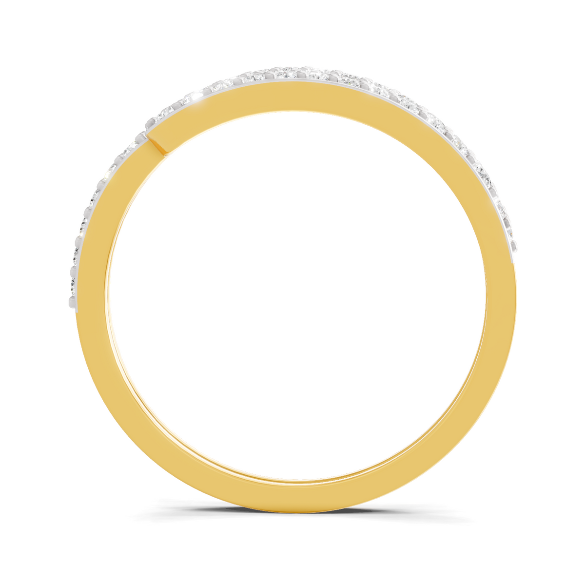Glistening Cluster Diamond Ring