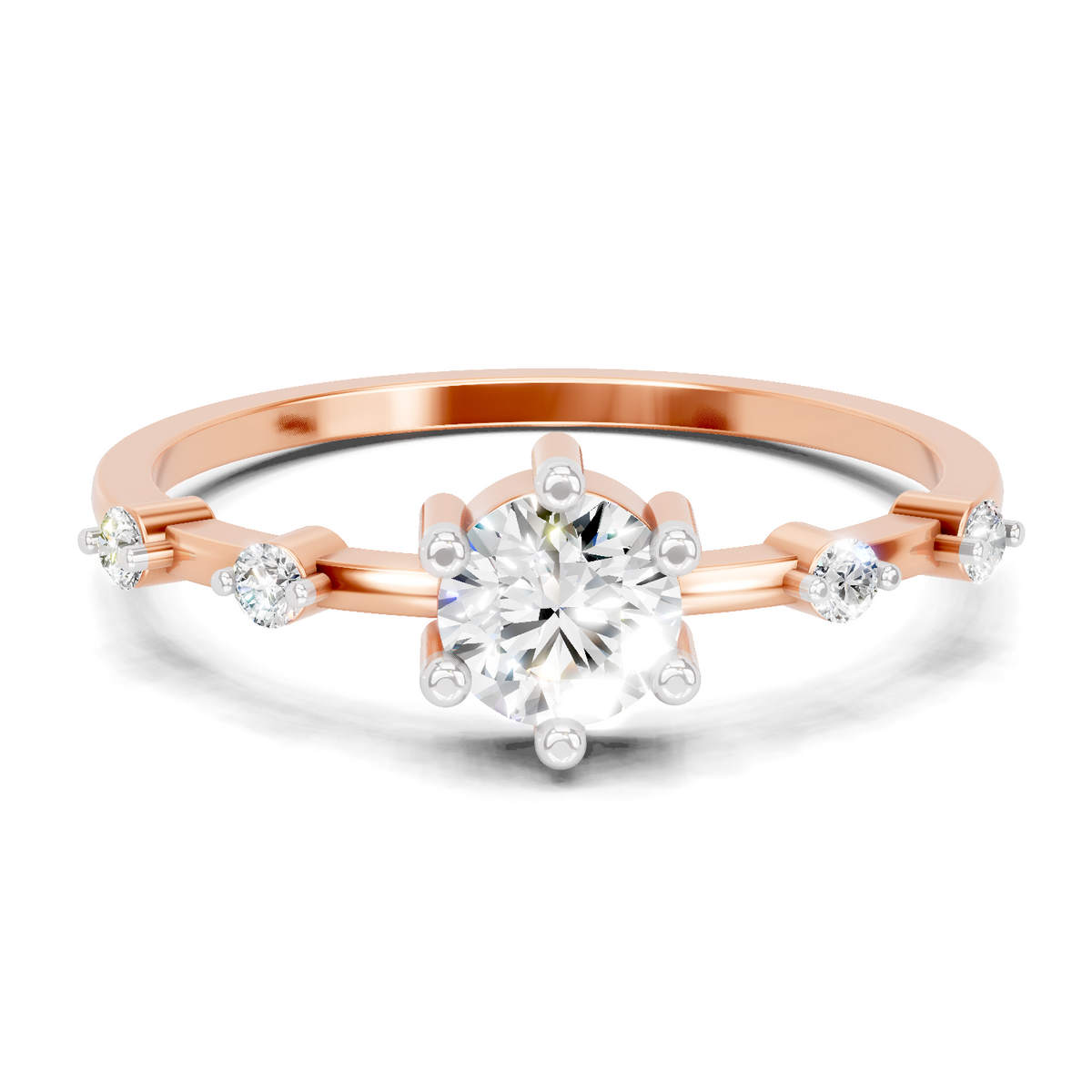 Luminous Solitaire Diamond Ring