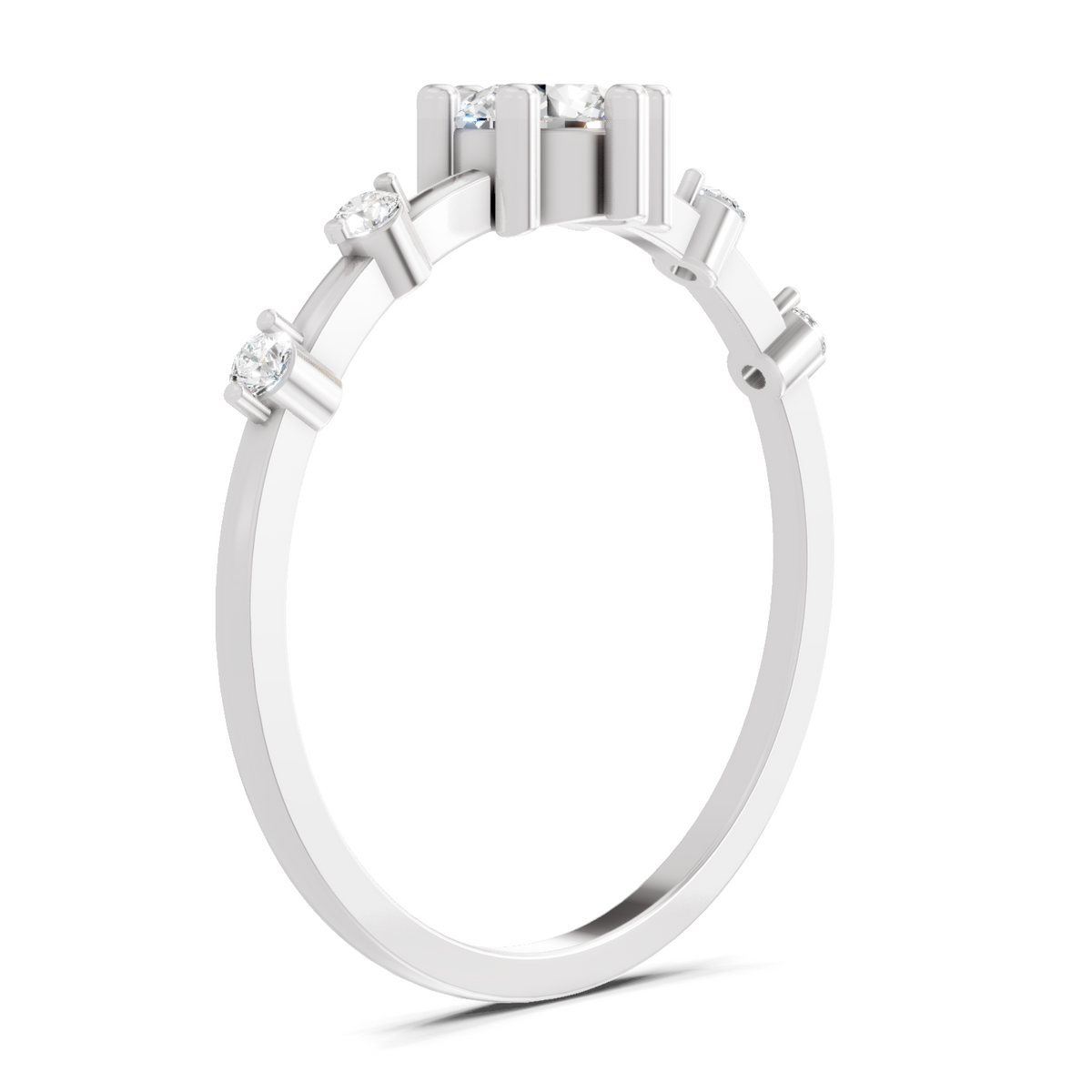 Luminous Solitaire Diamond Ring