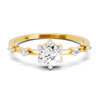 Luminous Solitaire Diamond Ring