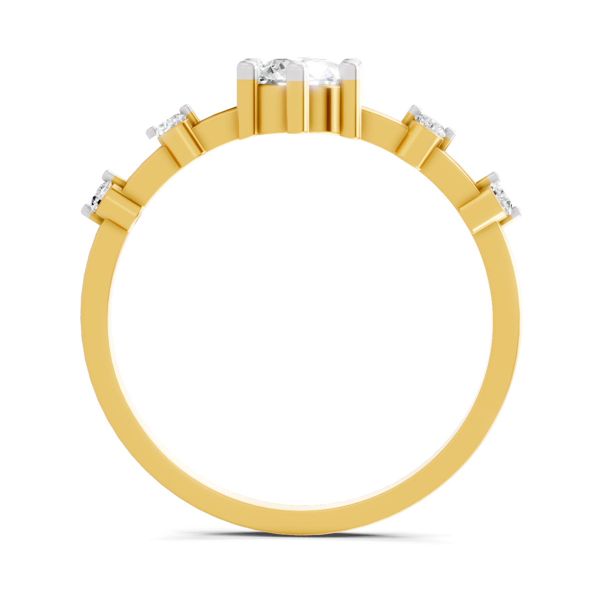 Luminous Solitaire Diamond Ring