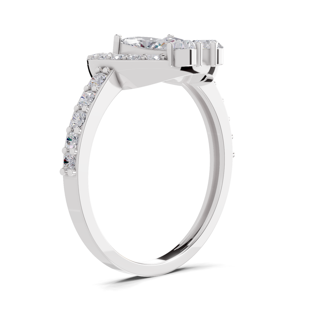 Iconic Blossom Diamond Engagement Ring