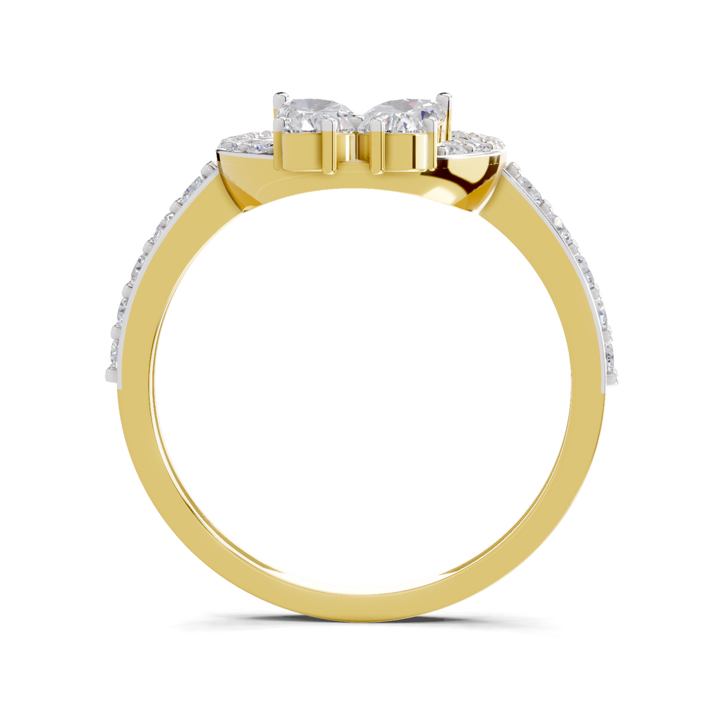 Iconic Blossom Diamond Engagement Ring