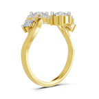 Classic Floral Diamond Ring
