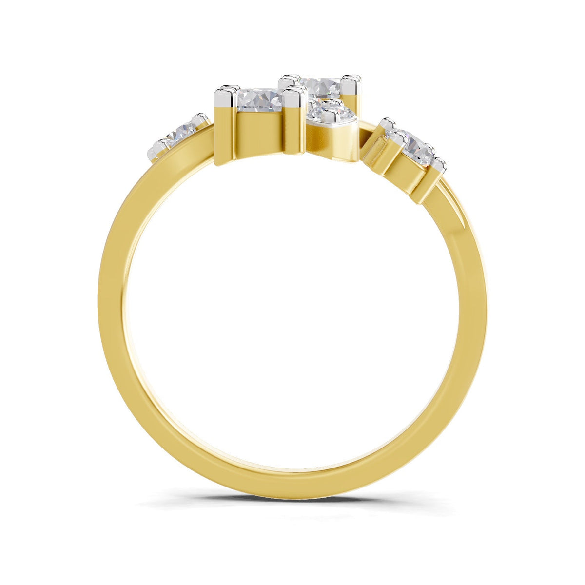 Classic Floral Diamond Ring