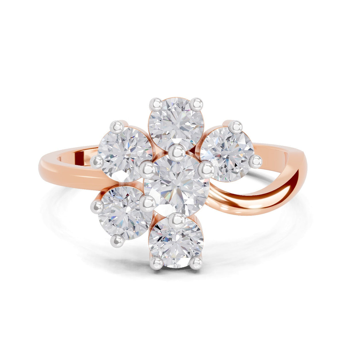Iconic Flora Diamond Ring