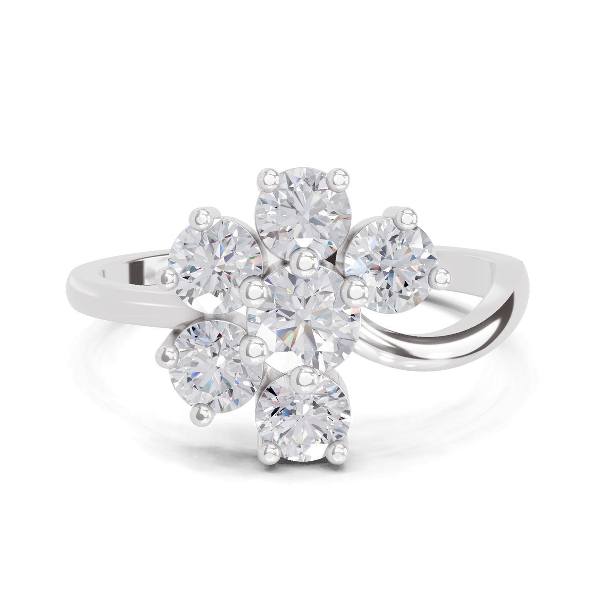 Iconic Flora Diamond Ring