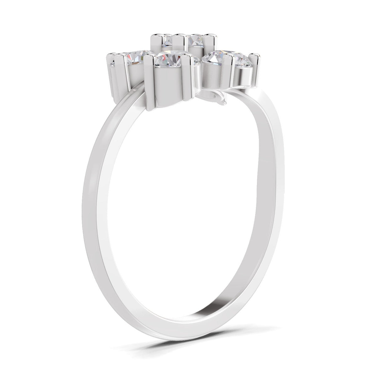 Iconic Flora Diamond Ring