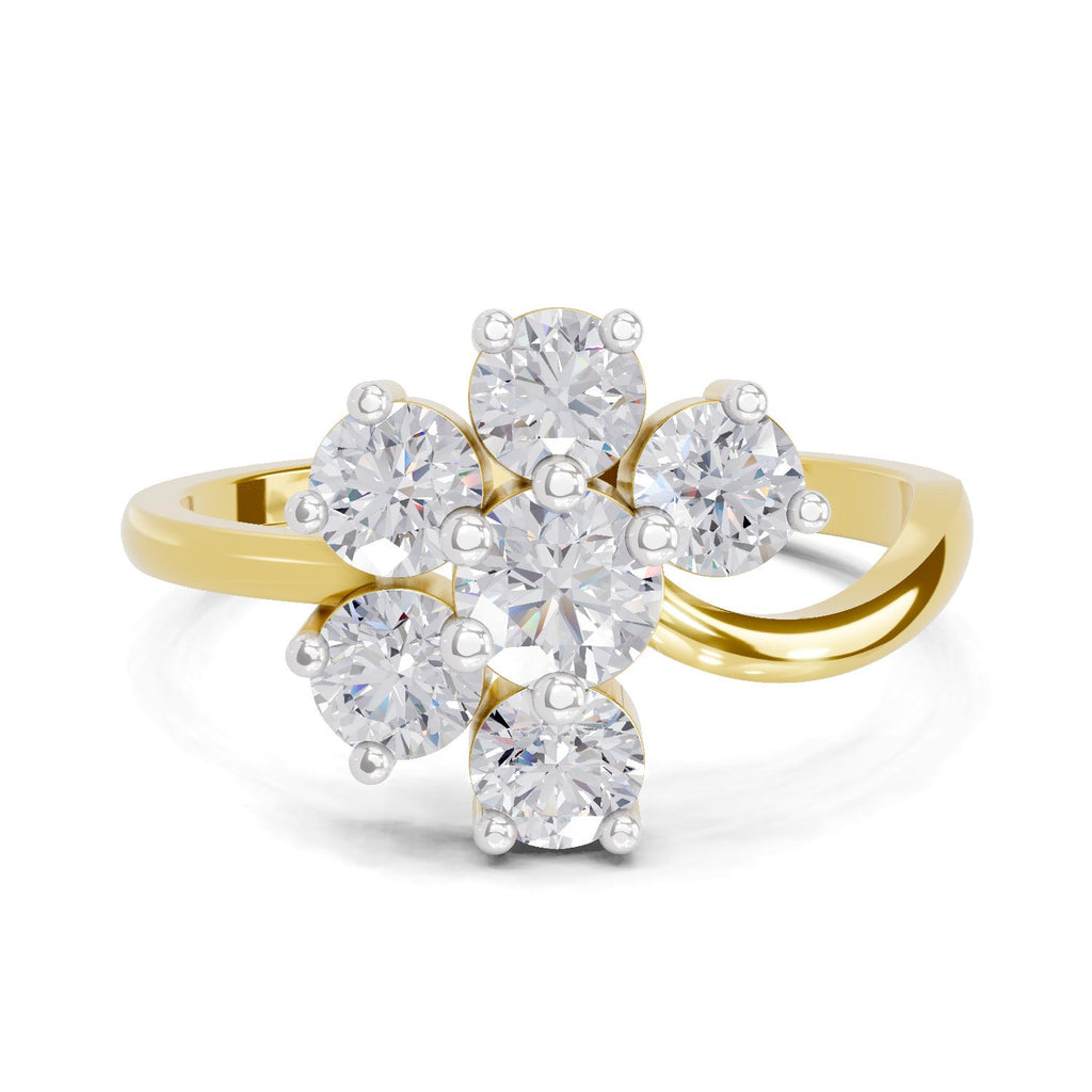 Iconic Flora Diamond Ring