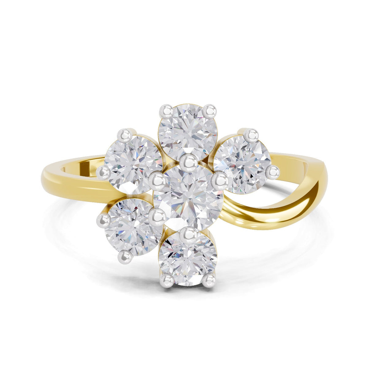 Iconic Flora Diamond Ring