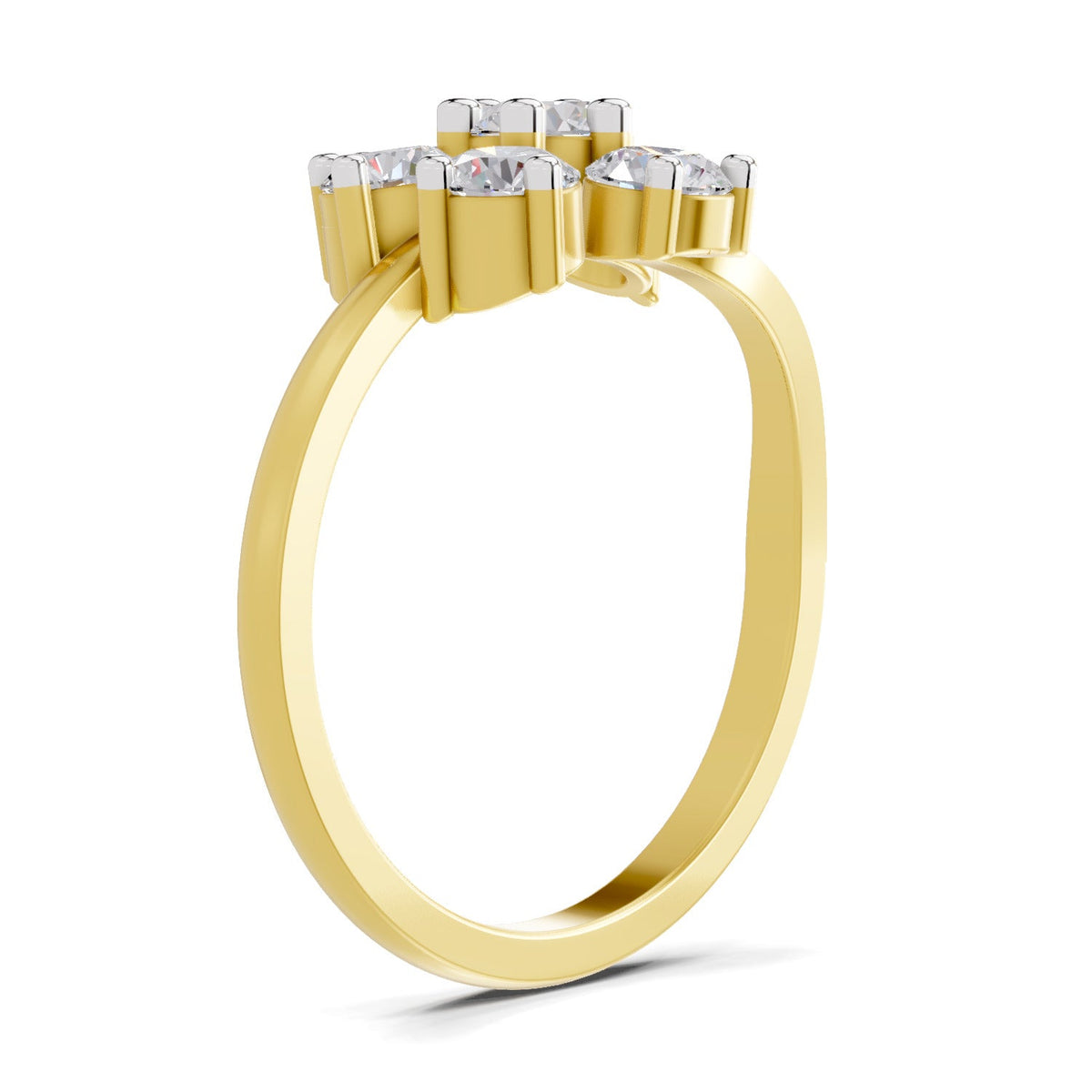 Iconic Flora Diamond Ring