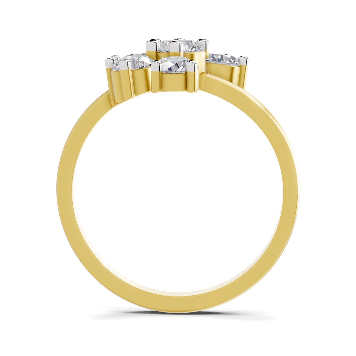 Iconic Flora Diamond Ring