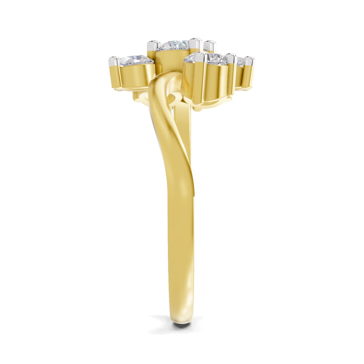 Iconic Flora Diamond Ring