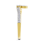 Dazzling Petal Diamond Promise Ring