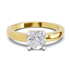Ethereal Solitaire Diamond Engagement Ring