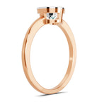 Sparkling Solitaire Diamond Ring