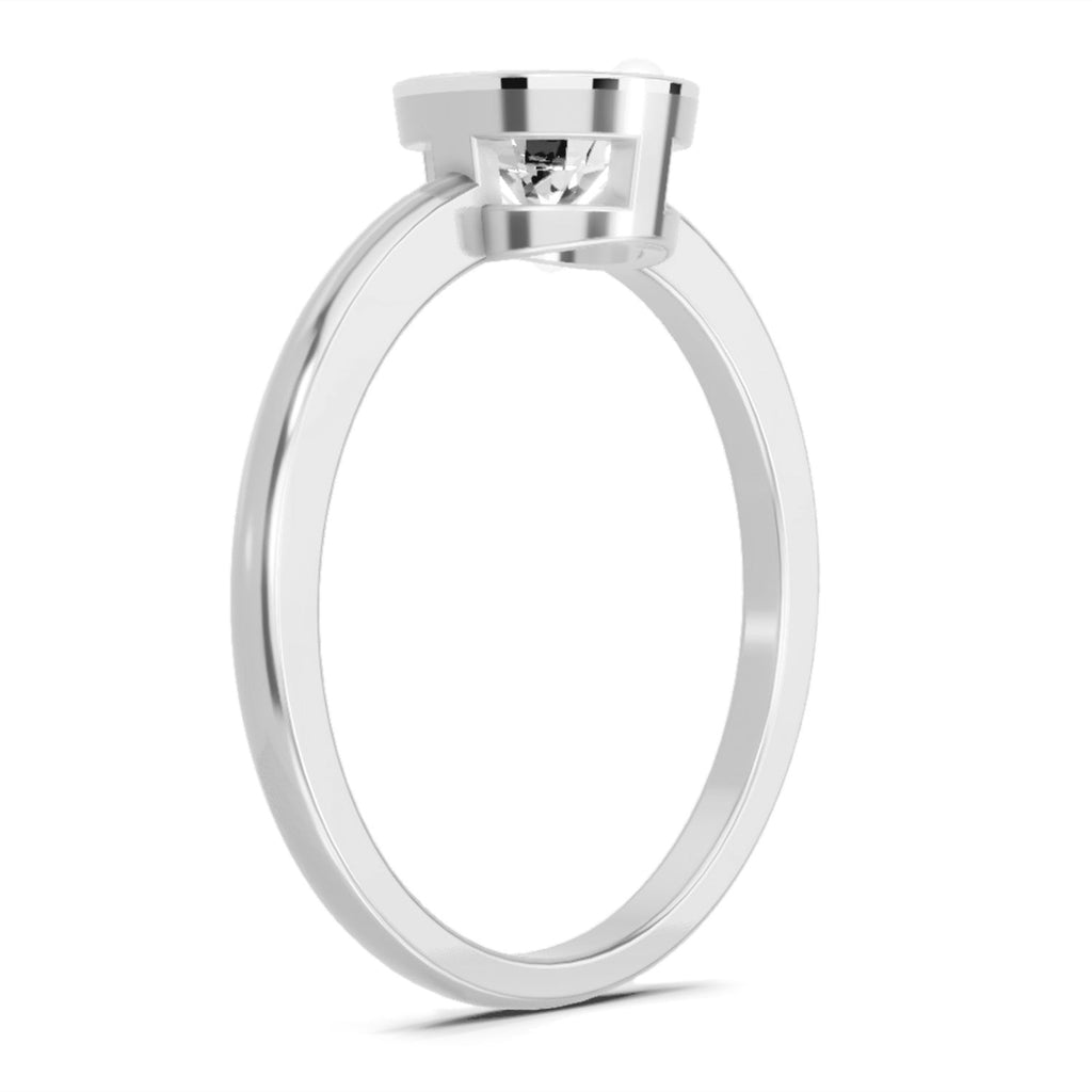 Sparkling Solitaire Diamond Ring