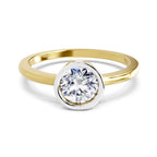 Sparkling Solitaire Diamond Ring