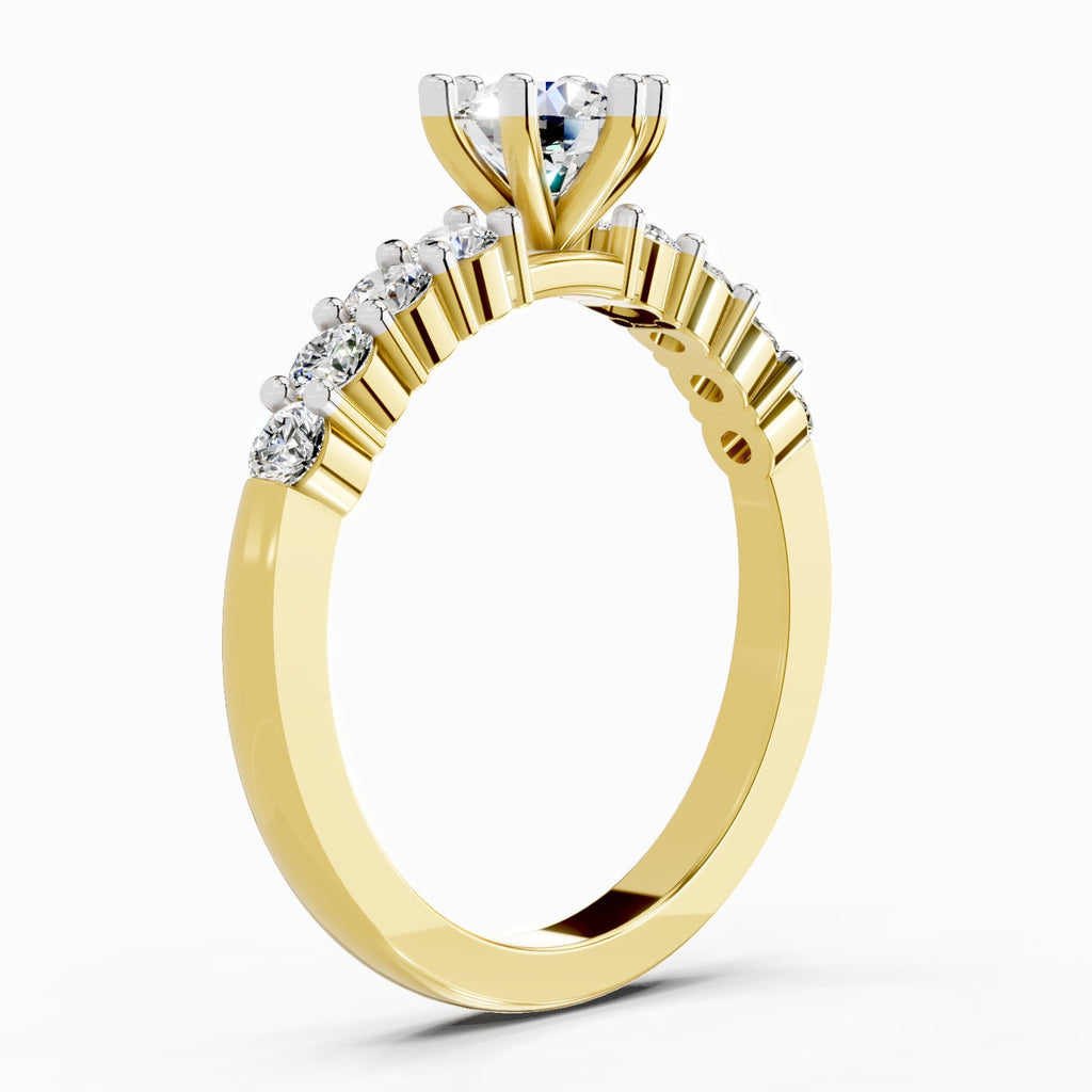 Delicate Diamond Engagement Ring