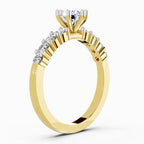 Delicate Diamond Engagement Ring