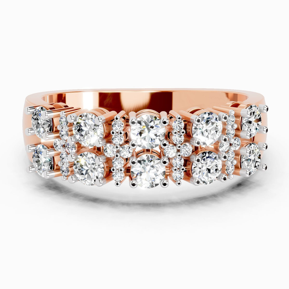 Captivating Cluster Diamond Ring