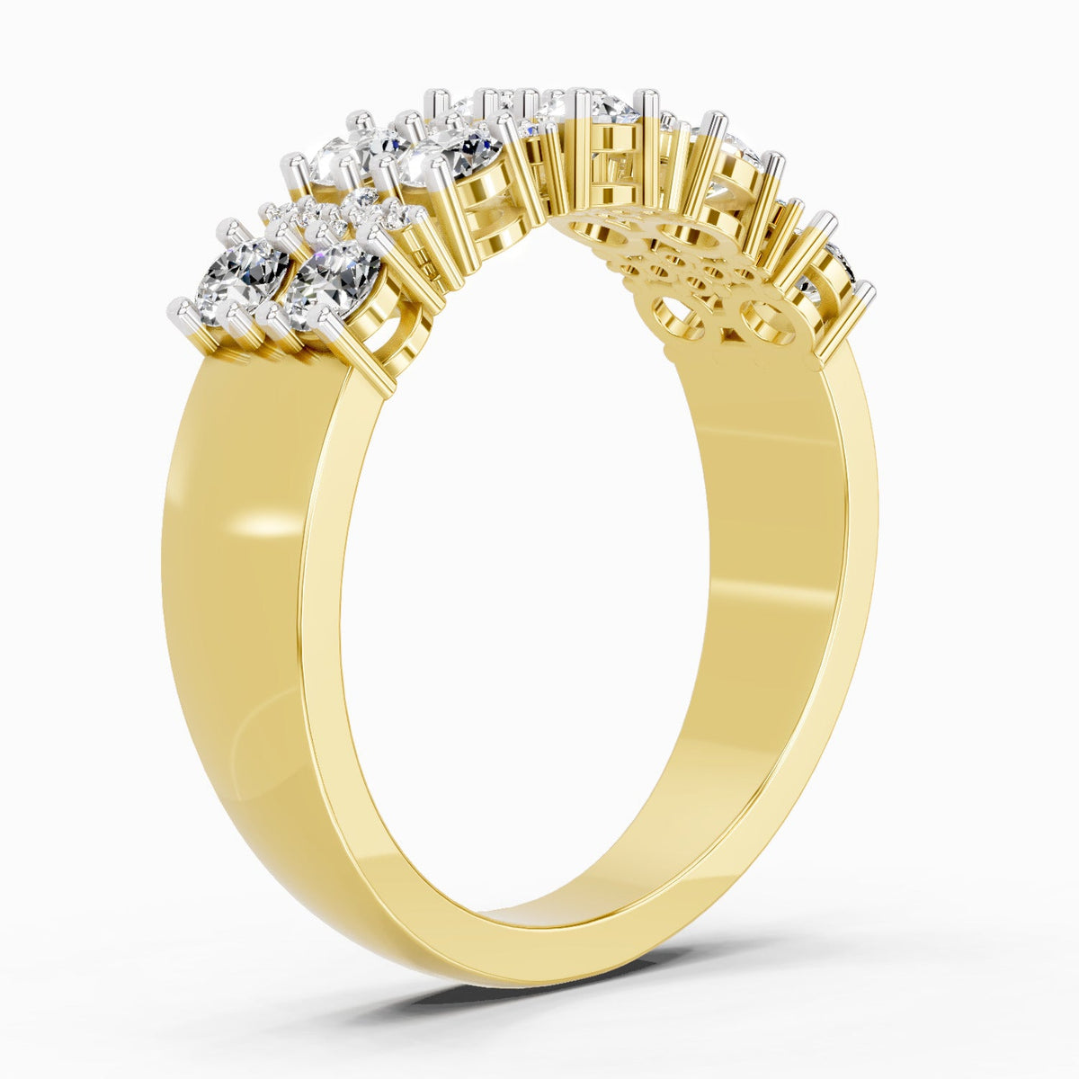 Captivating Cluster Diamond Ring