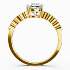 Captivating Cushion Diamond Engagement Ring