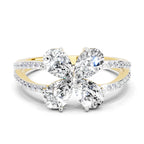 Ethereal Pear Diamond Ring