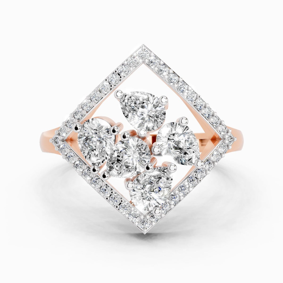 Pristine Diamond Engagement Ring