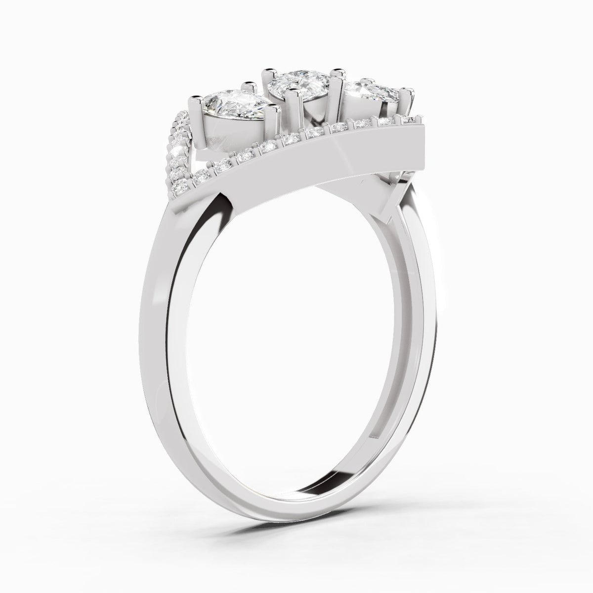 Pristine Diamond Engagement Ring