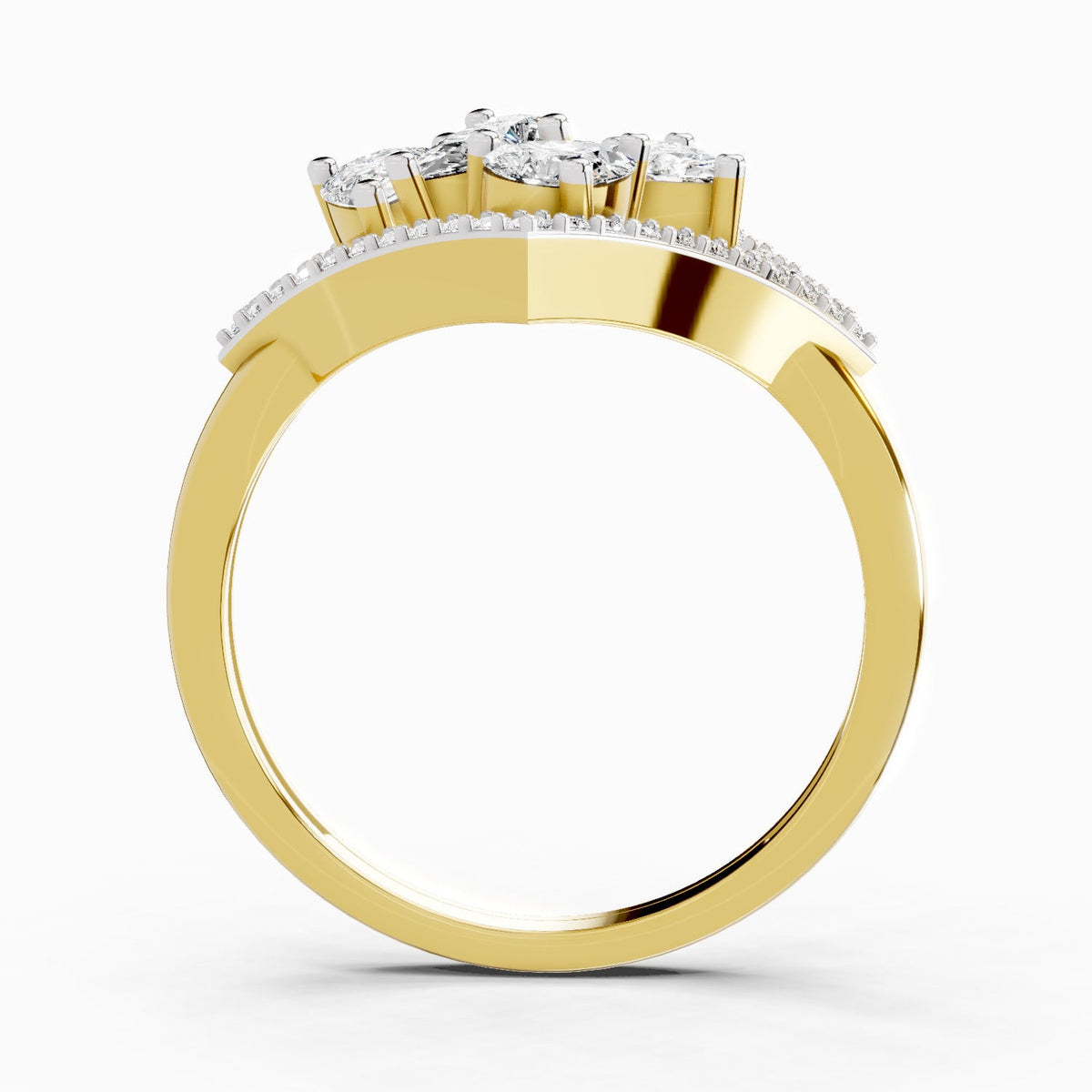 Pristine Diamond Engagement Ring
