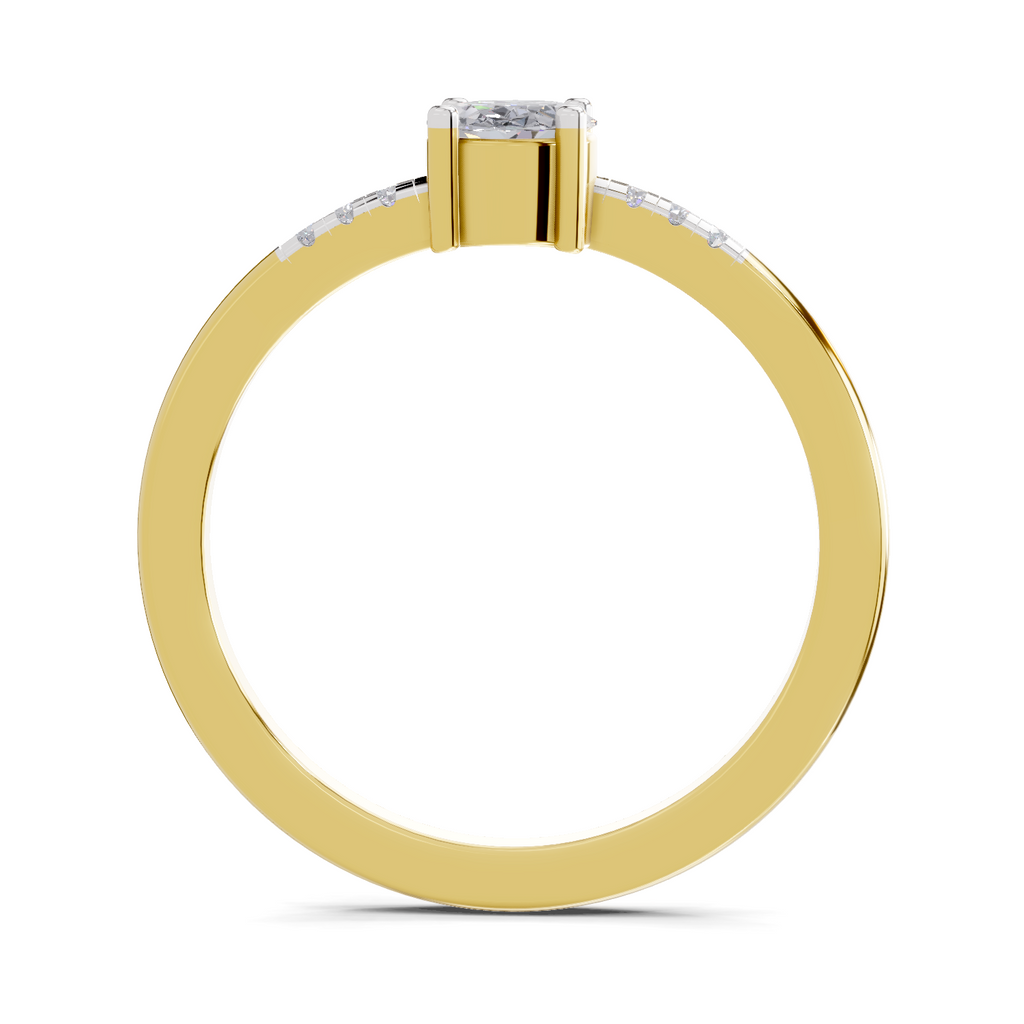 Glistening Promise Diamond Engagement Ring