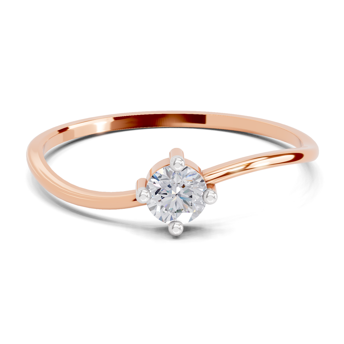 Luminous Celestial Diamond Engagement Ring