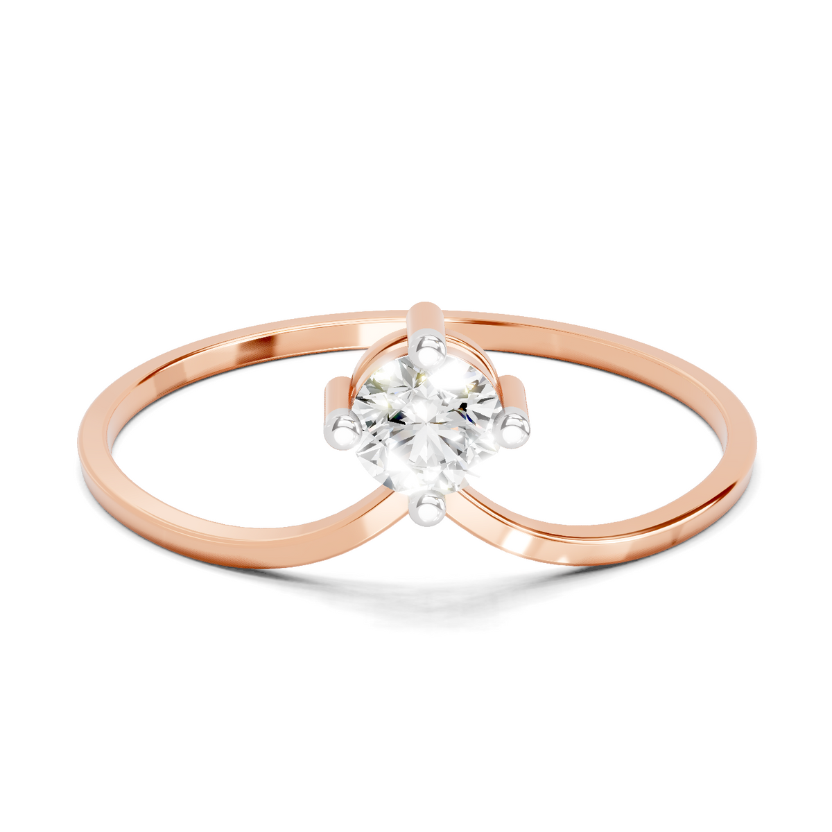 Sparkling Solitaire Diamond Engagement Ring