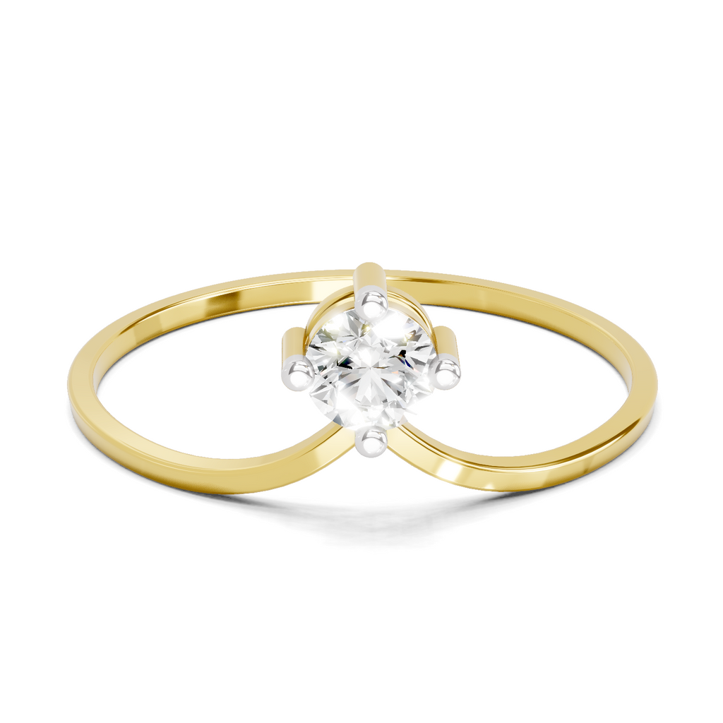 Sparkling Solitaire Diamond Engagement Ring