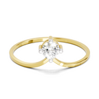 Sparkling Solitaire Diamond Engagement Ring