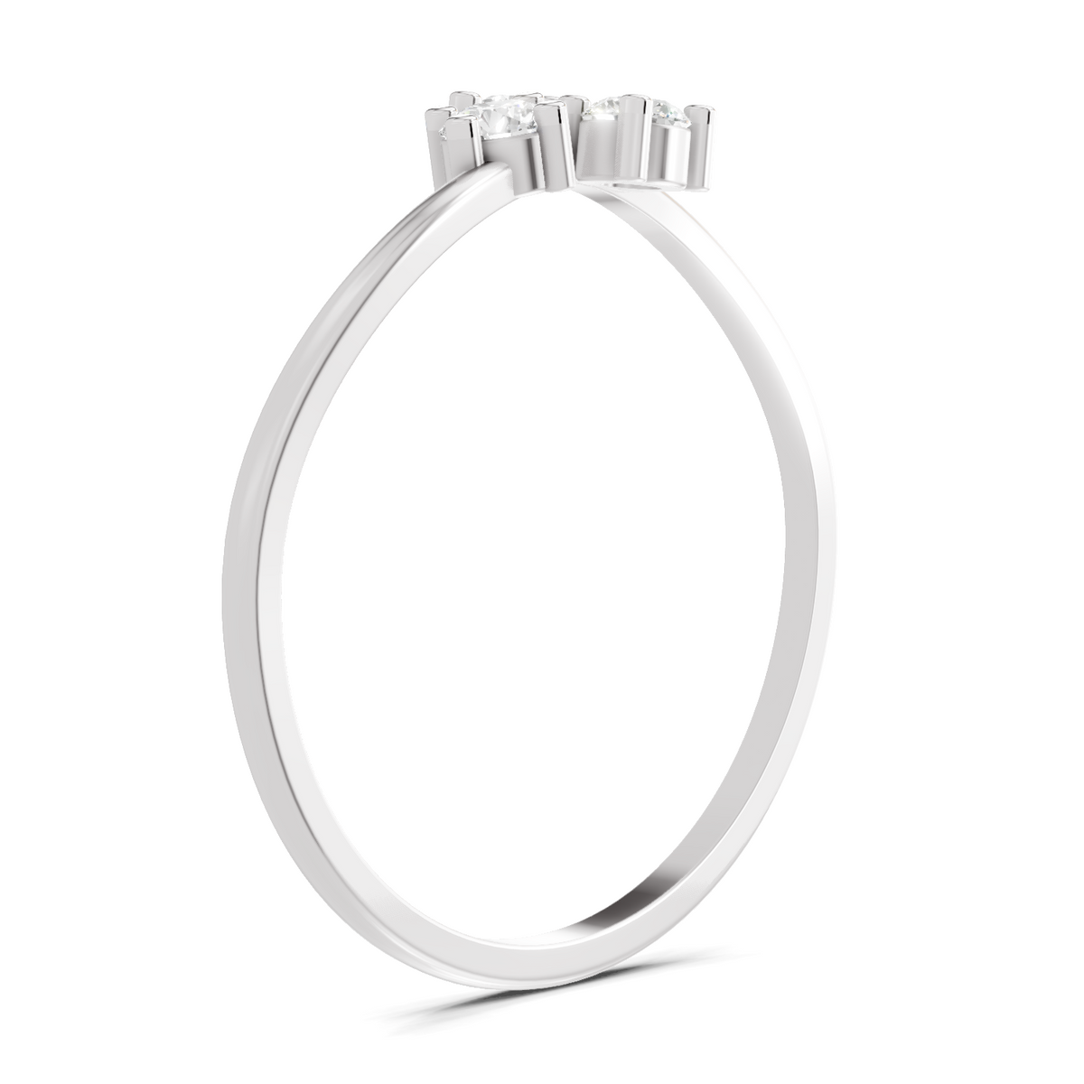 Opulent Diamond Engagement Ring