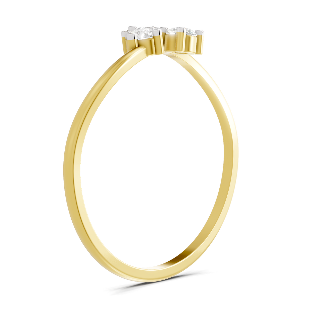 Opulent Diamond Engagement Ring