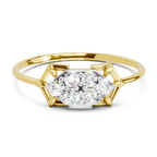 Eternal Cluster Diamond Engagement Ring