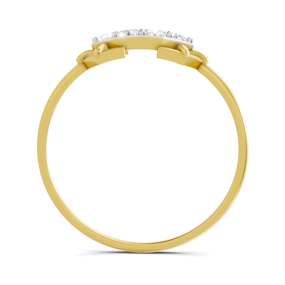 Eternal Cluster Diamond Engagement Ring