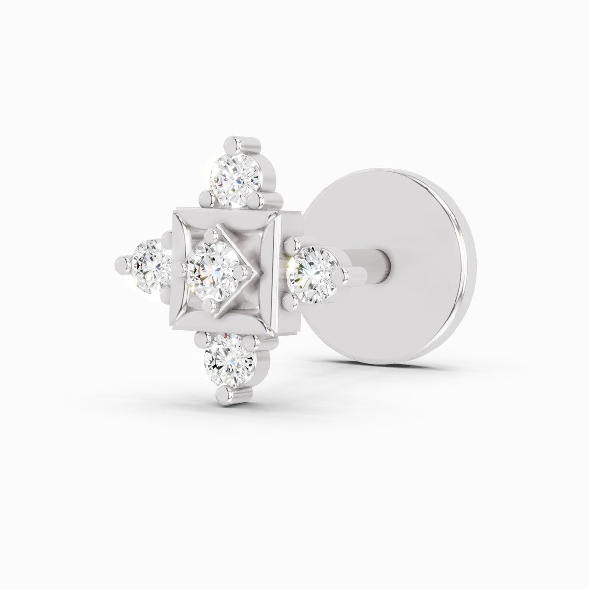 Ethereal Diamond Nose Pin