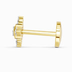 0.02 Carat The Kata Diamond Nose Pin 14K