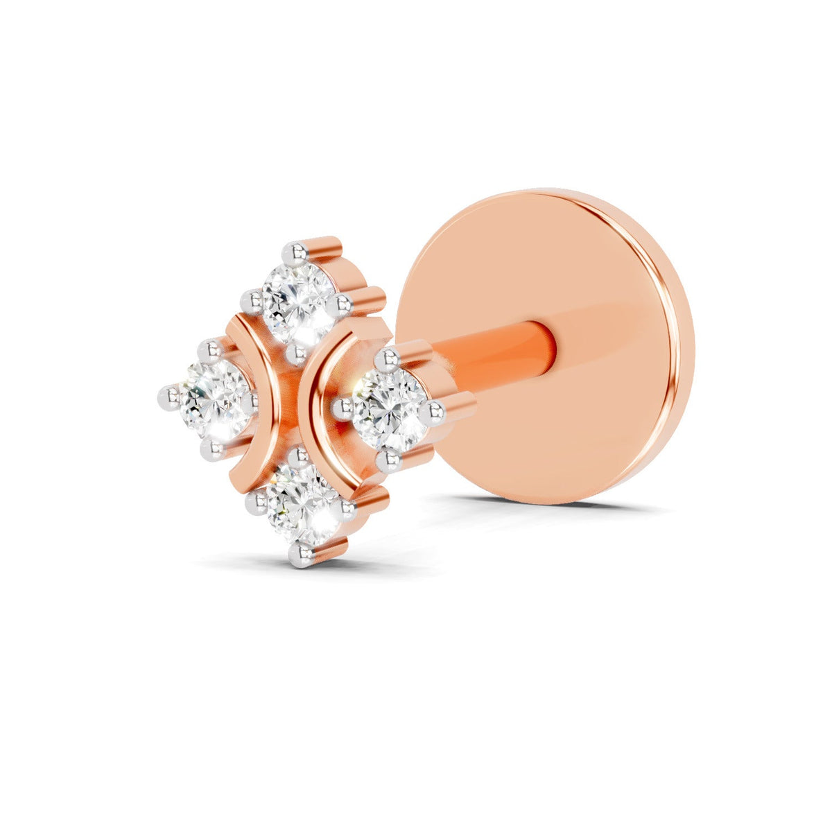 Iconic Celestial Diamond Nose Pin